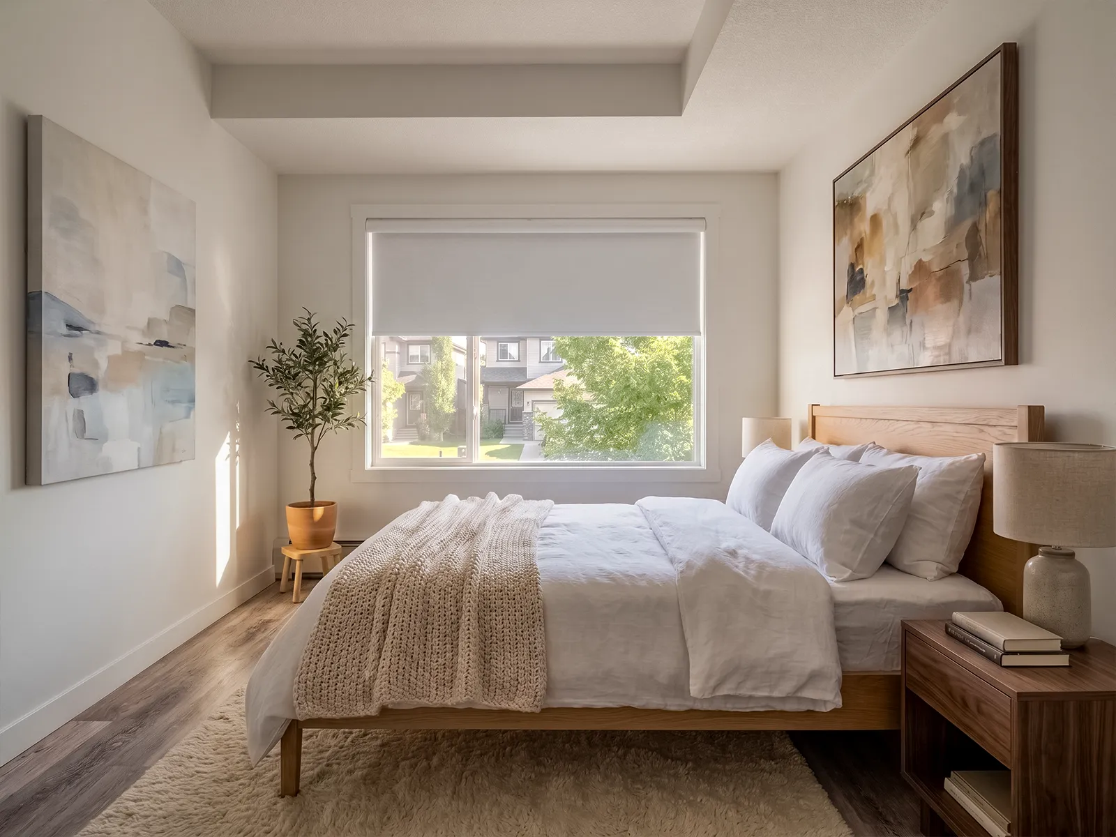 1,100+ blinds delivered - identical from the ground floor to the top.