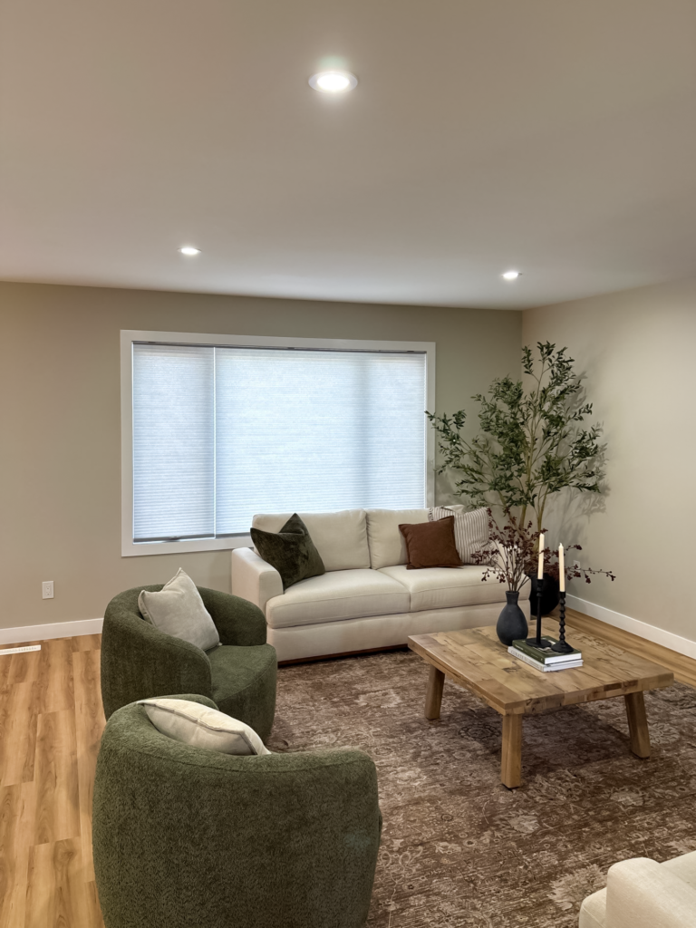 Cellular Shades designed by Bold Blinds for Beaumont Edmonton Homeowners